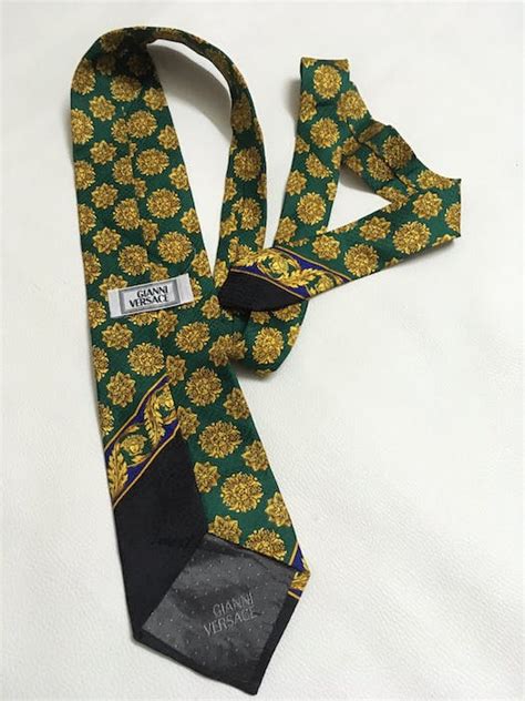 fake versace tie medusa|versace ties real price.